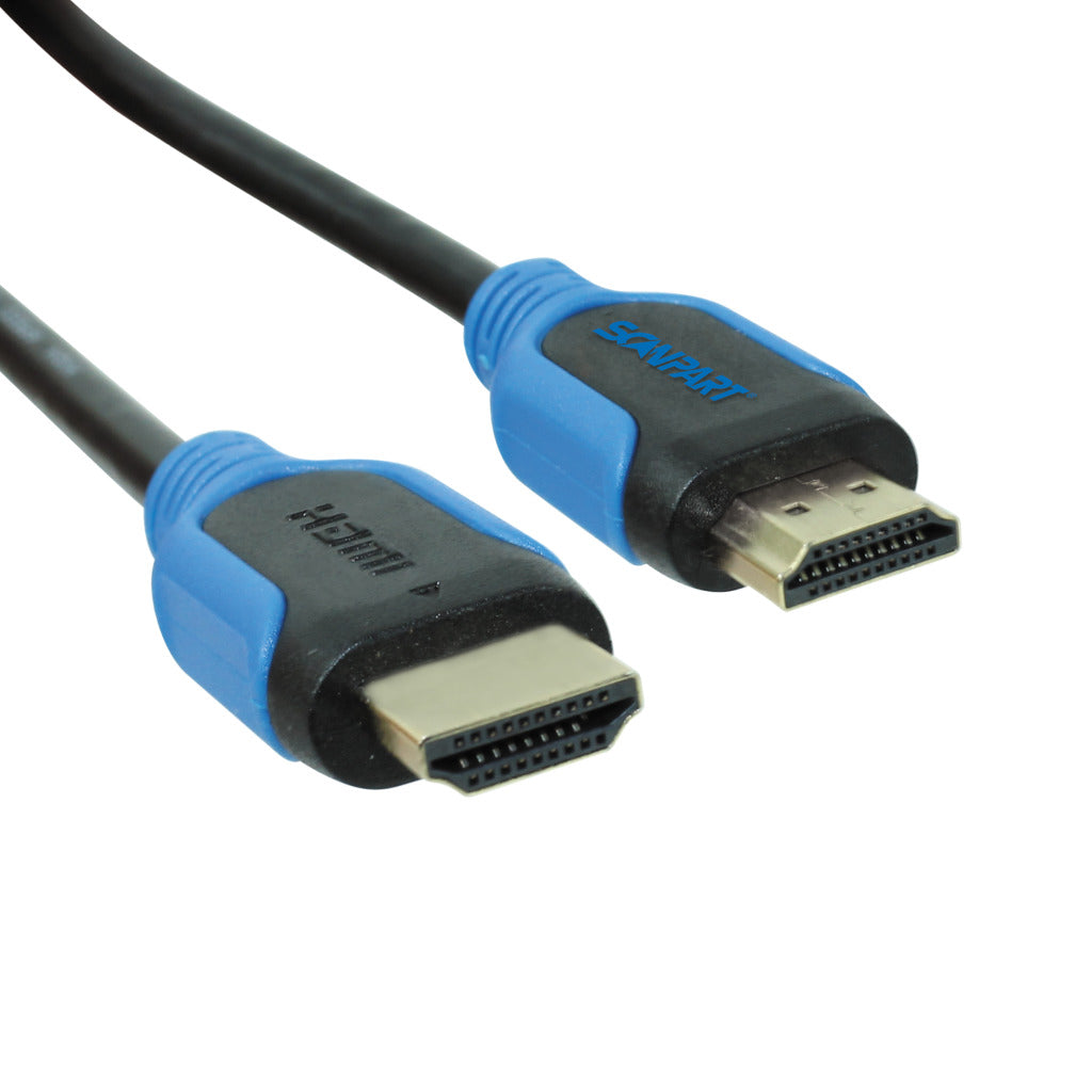 Scanpart HDMI-Kabel blau 1,5 m