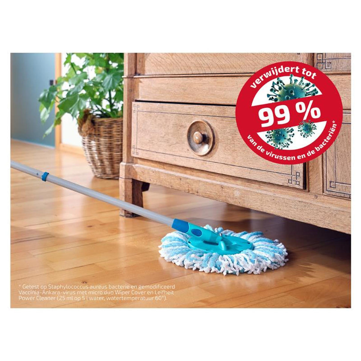 Leifheit Ersatzkopf Clean Twist Disc Mop Micro Duo