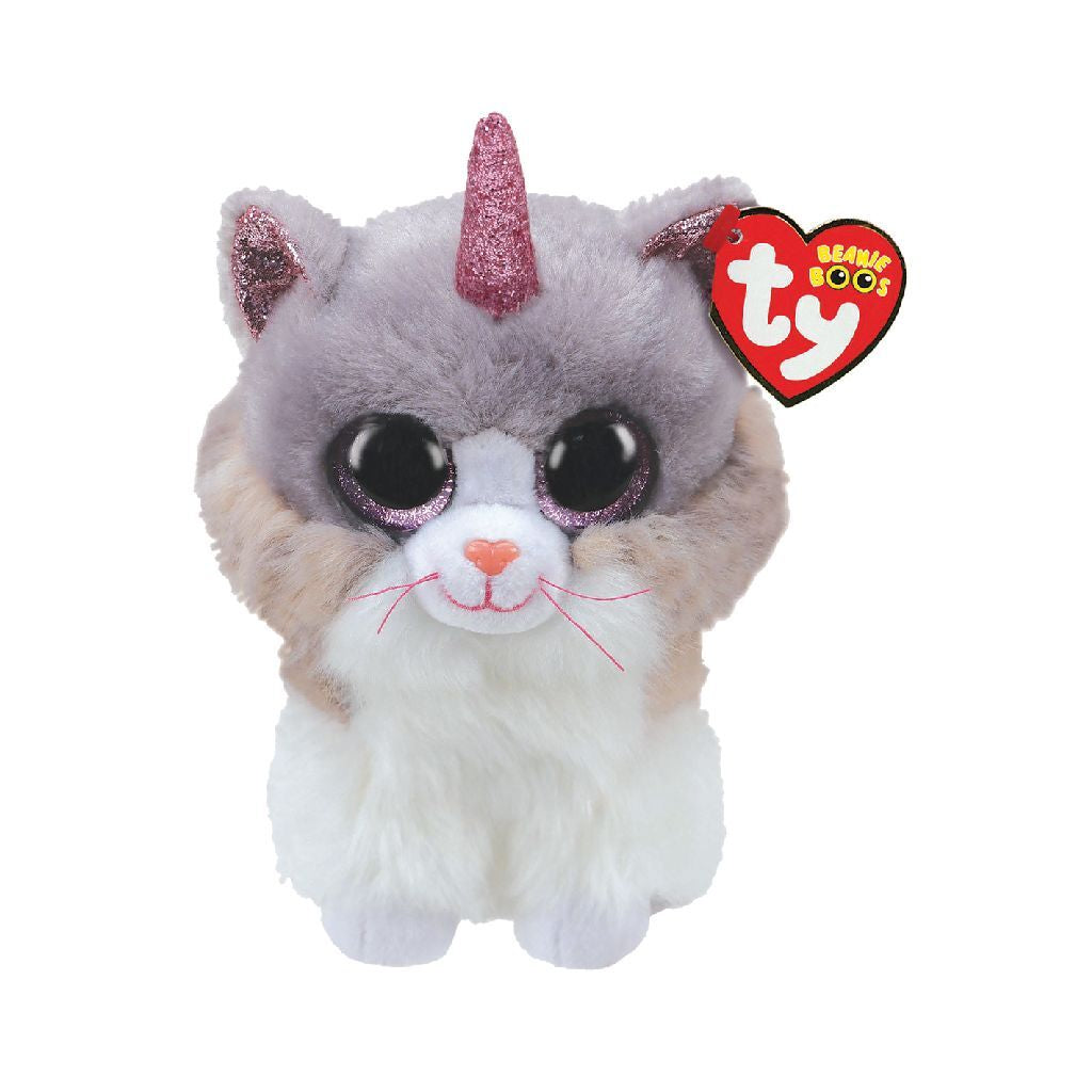 TY TY Beanie Boos Kuscheltier Katze Asher 15 cm