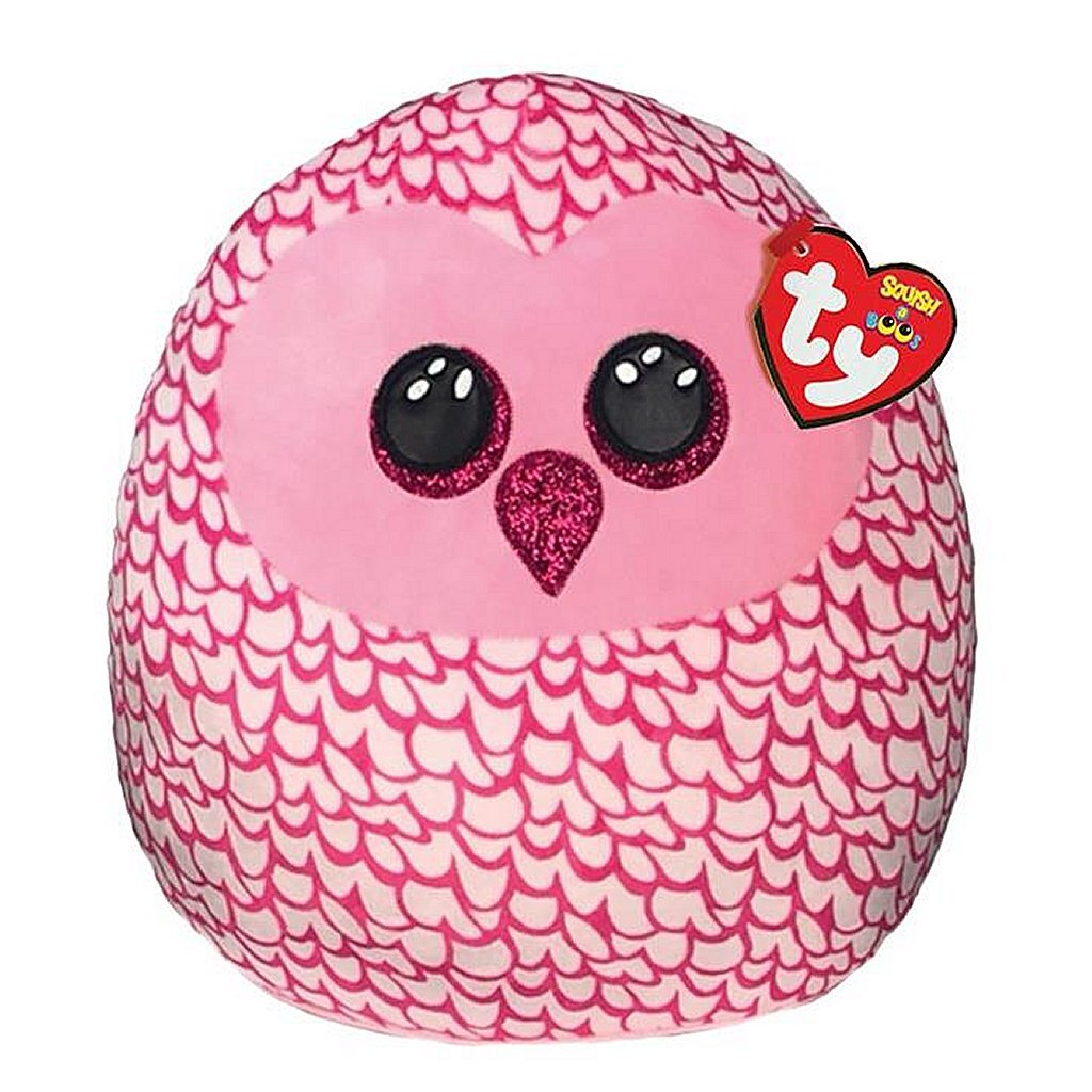 Ty Squish a Boo Kuschelkissen Eule Pinky 23 cm