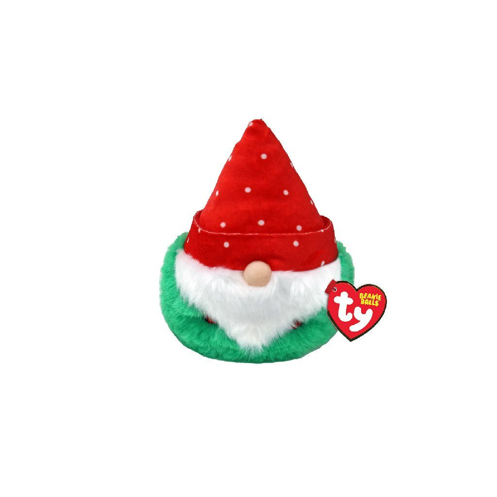 Ty Beanie Ty Teeny Puffies Weihnachtszwerg Topsy, 10 cm