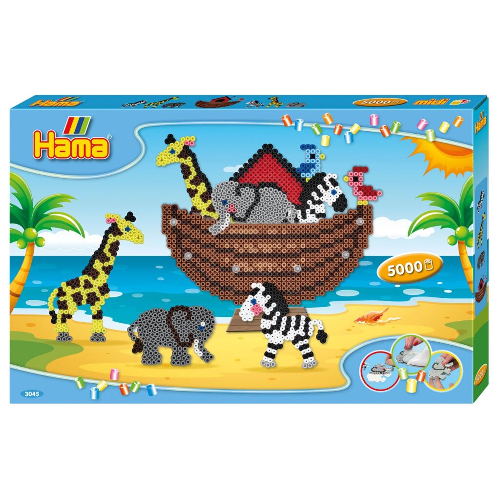 Hama Bügelperlen-Set Arche Noah 5000 Stück