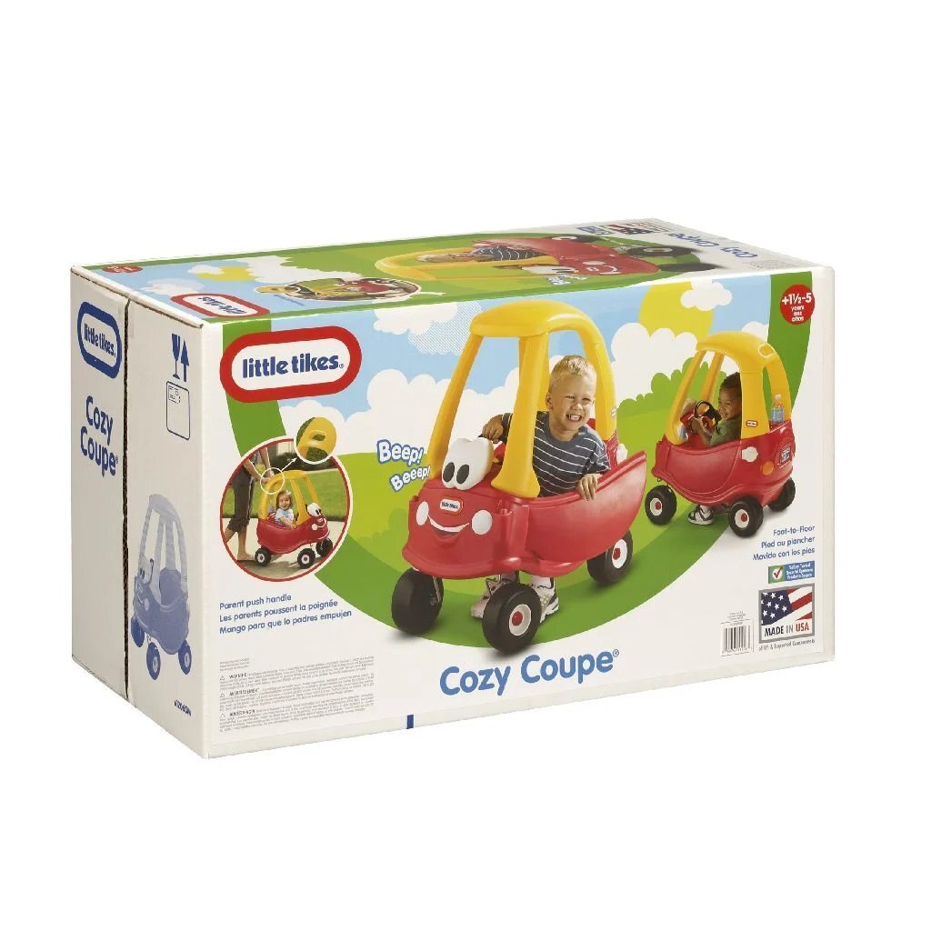 Little Tikes gemütliches Coupé-Laufauto 44x72x84 cm gelb rot
