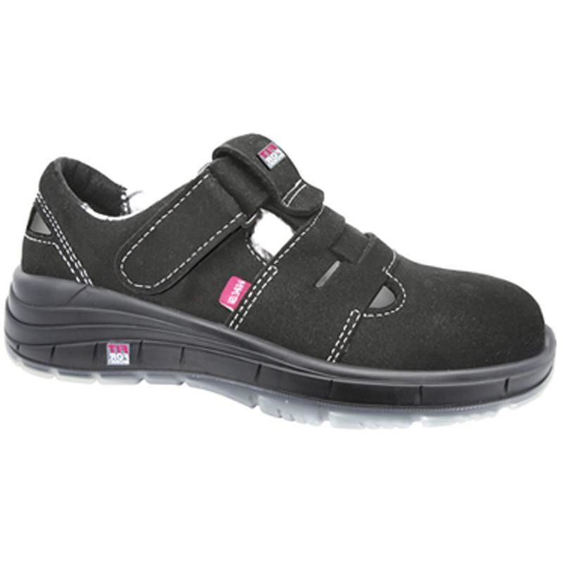 Hks Sandale Dame 1 m Klettverschluss S1 | schwarz | Größe 36 - 00.162.055.36