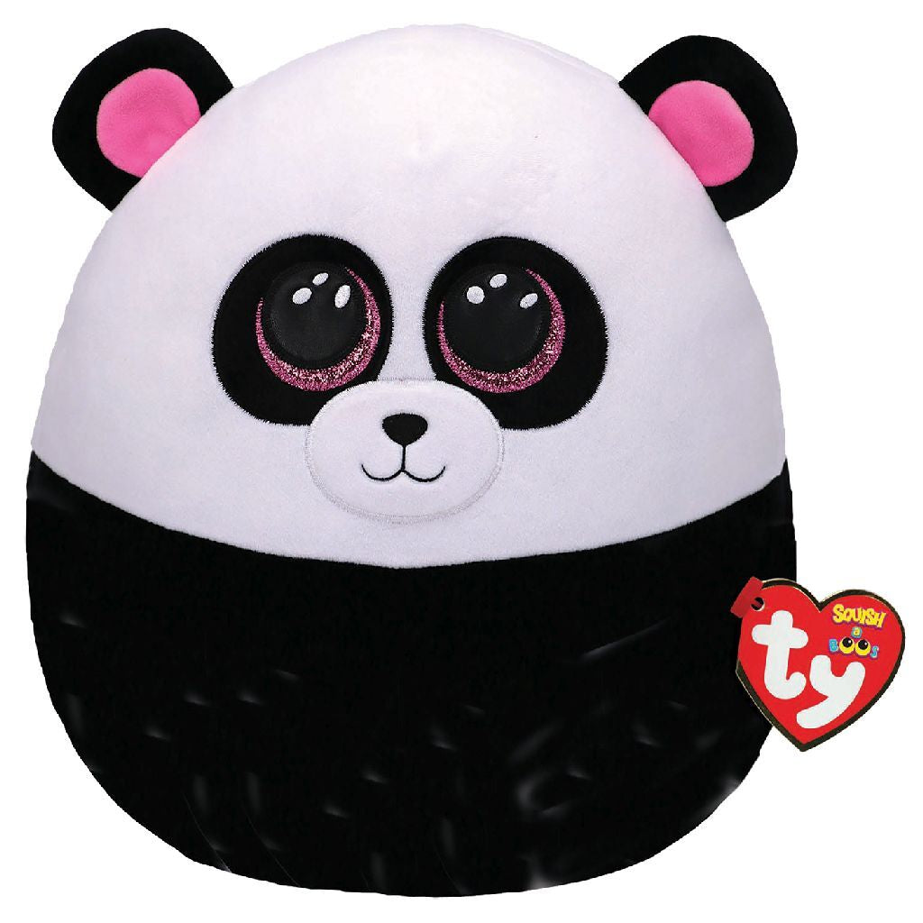Ty Squish A Boos Panda Kuscheltier Kissen Bambus 31 cm