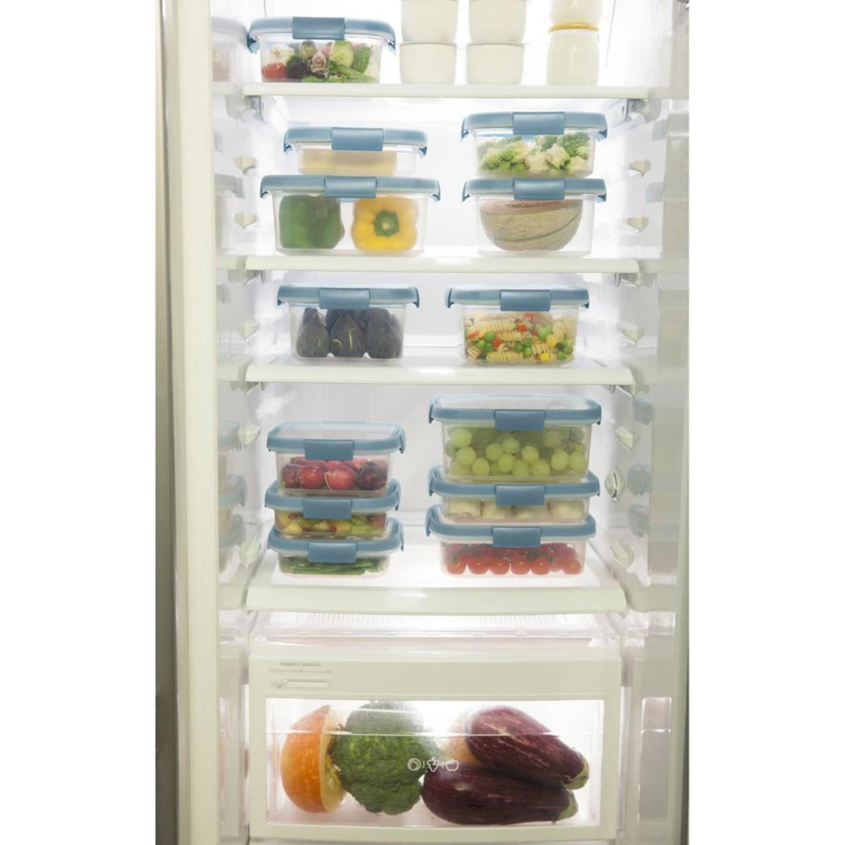 Curver Smart Fresh Frischhaltebehälter rechteckig 0,2l grau transparent