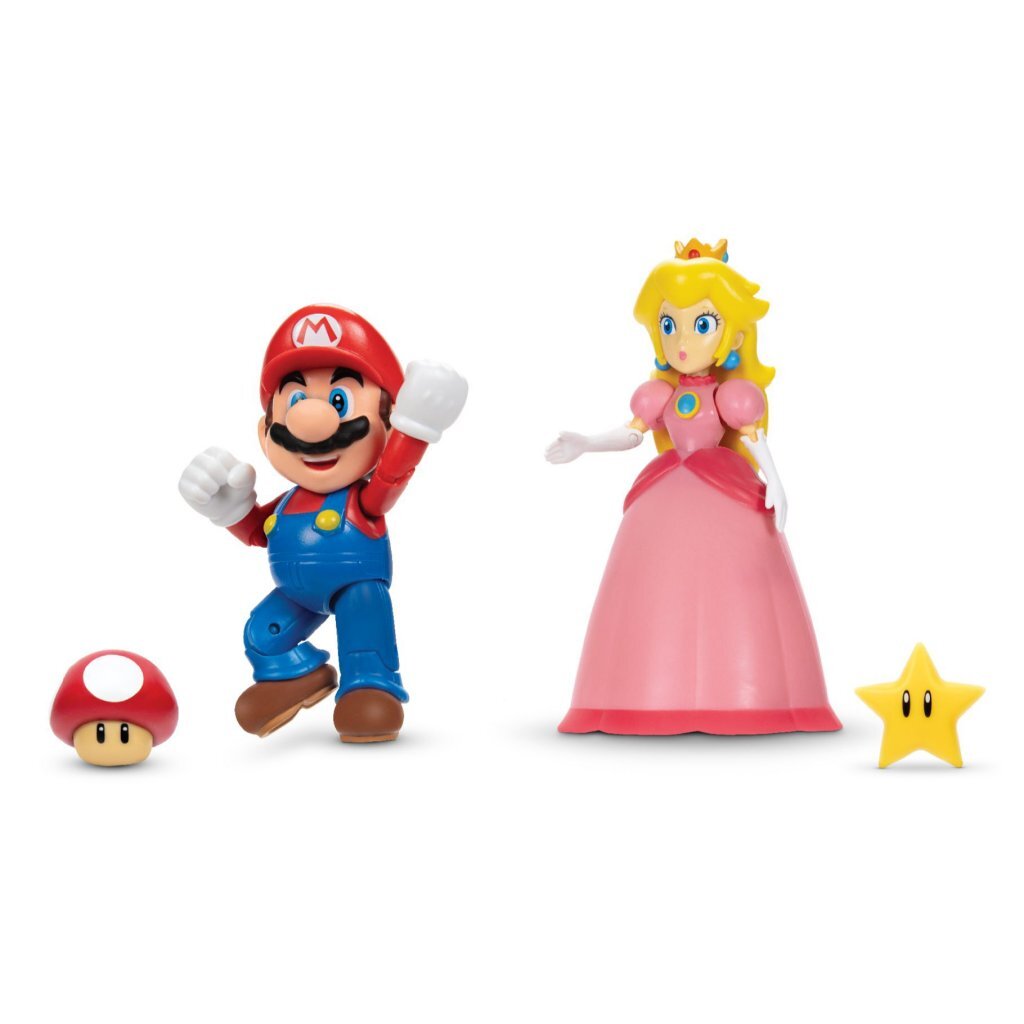 Super Mario Figuren Mario und Peach