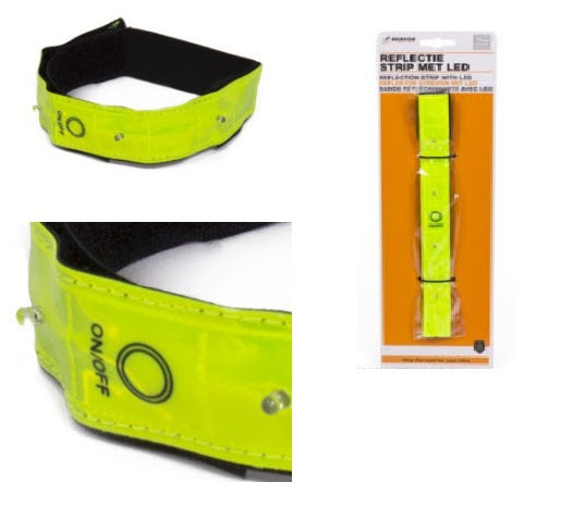 LED -Armband -Fluores. inklusive Batterien