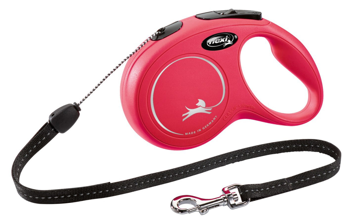 Flexi Products Retractable Line New Classic Cord Rot S 8 Meter bis 12 kg