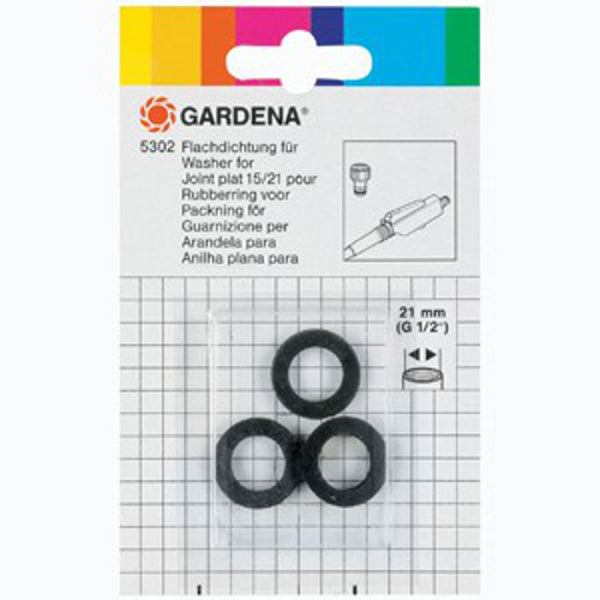 Gardena Satz Gummiringe | 3 Stück - 5302-20 - 5302-20