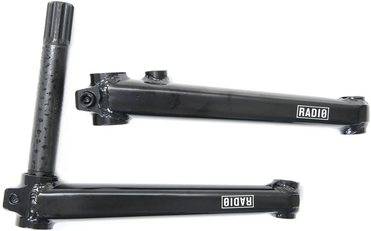 Funk-BMX-Kurbel am BMX-Kurbel am 3-tlg. mit Bodenhalterung, schwarz