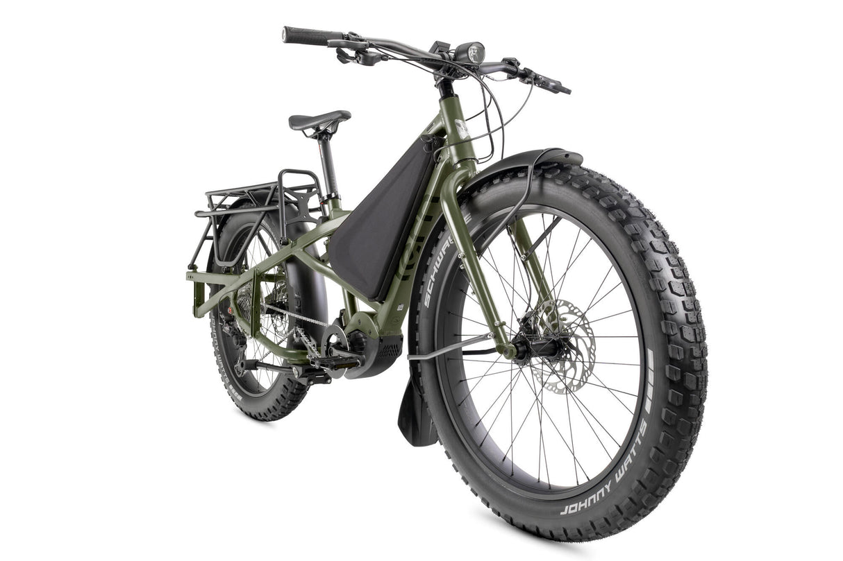 Tern elektrisches Lastenfahrrad Orox S12 (#1) E-Bike Orox S12 27 46 12G Kieferngrün matt
