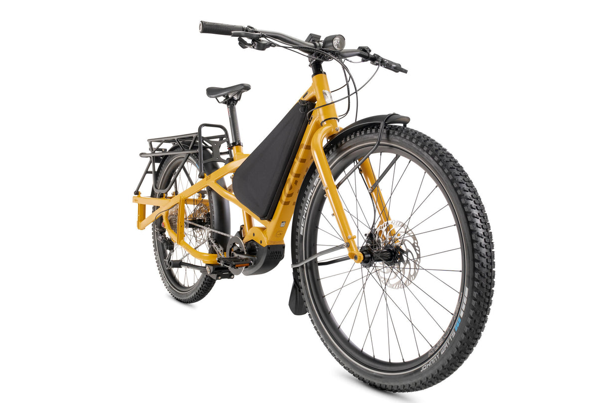 Tern Elektro-Lastenfahrrad Orox S12 (#1) E-Bike Orox S12 29 46 12sp gelb matt