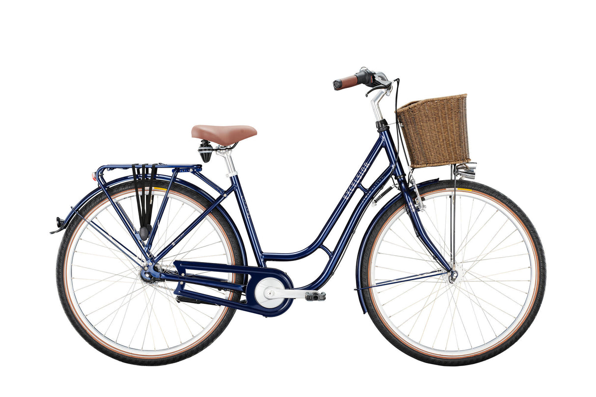 Excelsior Citybike Swan-Retro Alu (#1) Fahrrad Excels.Swan-Retro Alu 28 53 7Sp dunkelblau