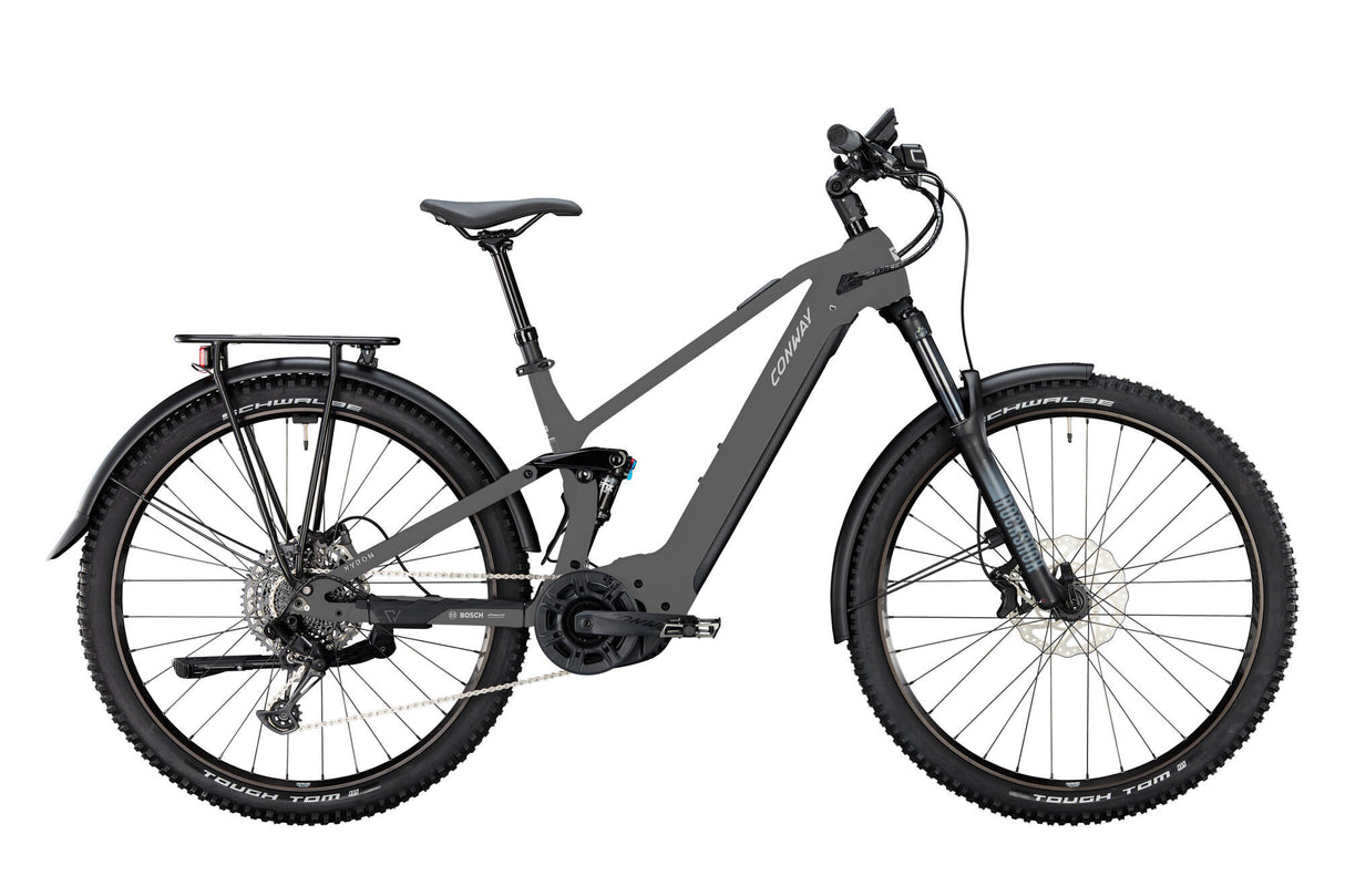 Conway Elektro-SUV Xyron C 2.0 750 (#1) E-Bike Conw.Xyron C2.0 750 29 40 9SP vollgefedert. grau