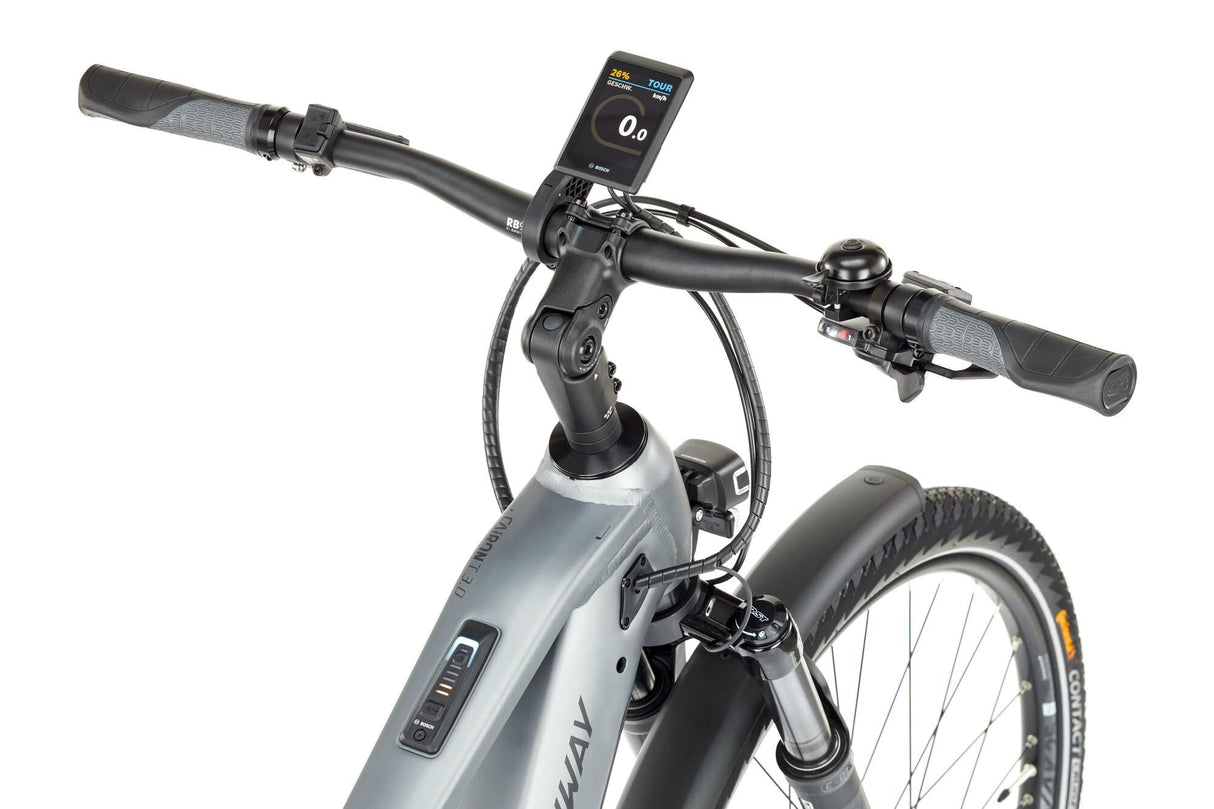 Conway Elektro-Trekkingrad Cairon T 3.0 750 SE (#1) E-Bike konw. cairon t 3.0 750 se 28 41 9sp sil. B.