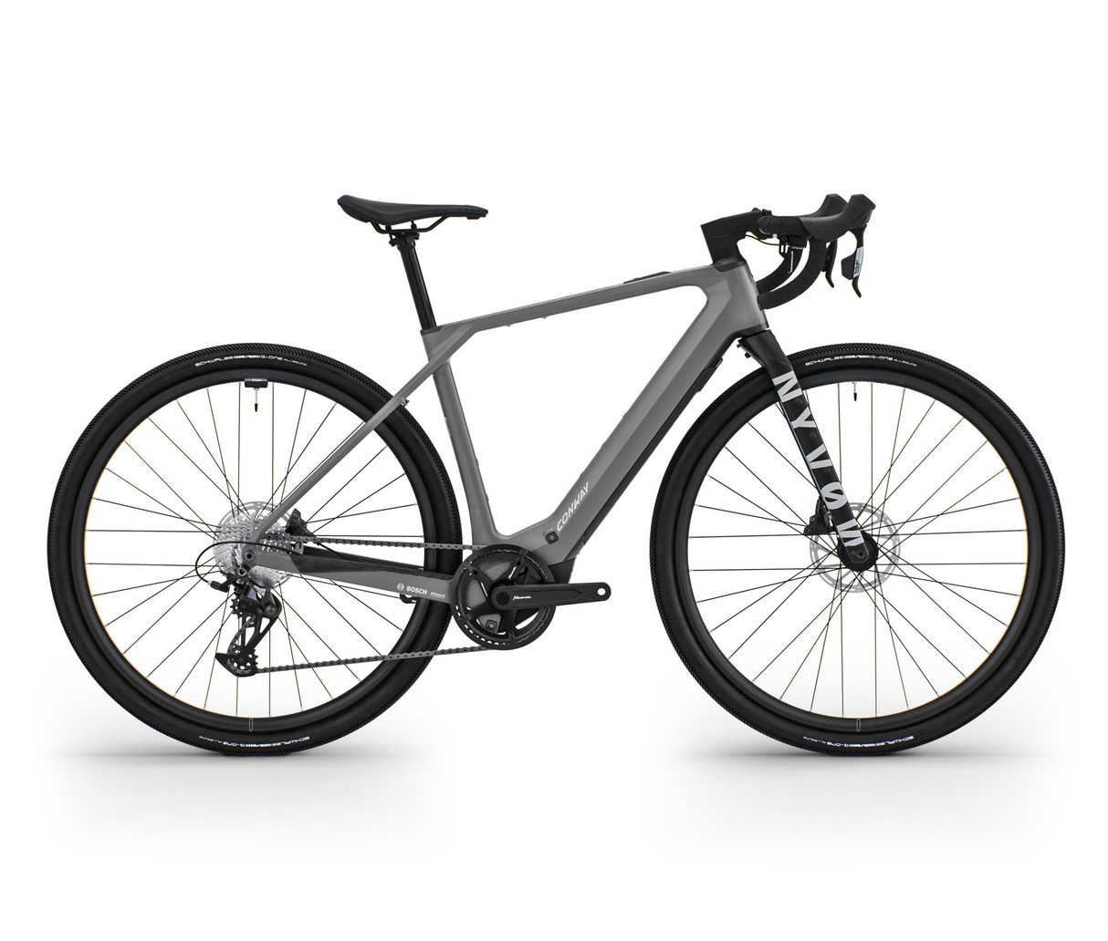 Conway Electric Allroad Nyvon 9.0 Mod. 24 ebike conw.nyvon 9.0 28 51 diam.12sp grau sil.