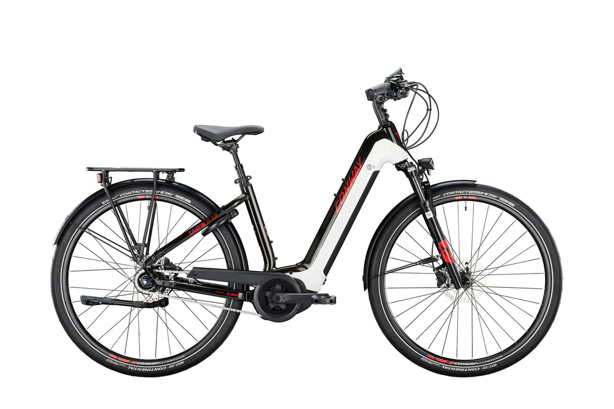 Conway Elektro-Trekkingrad Cairon TF 3.8 mod. 24 ebike conw.cairon tf 3,8 28 42 wave 8sp weiß bl.