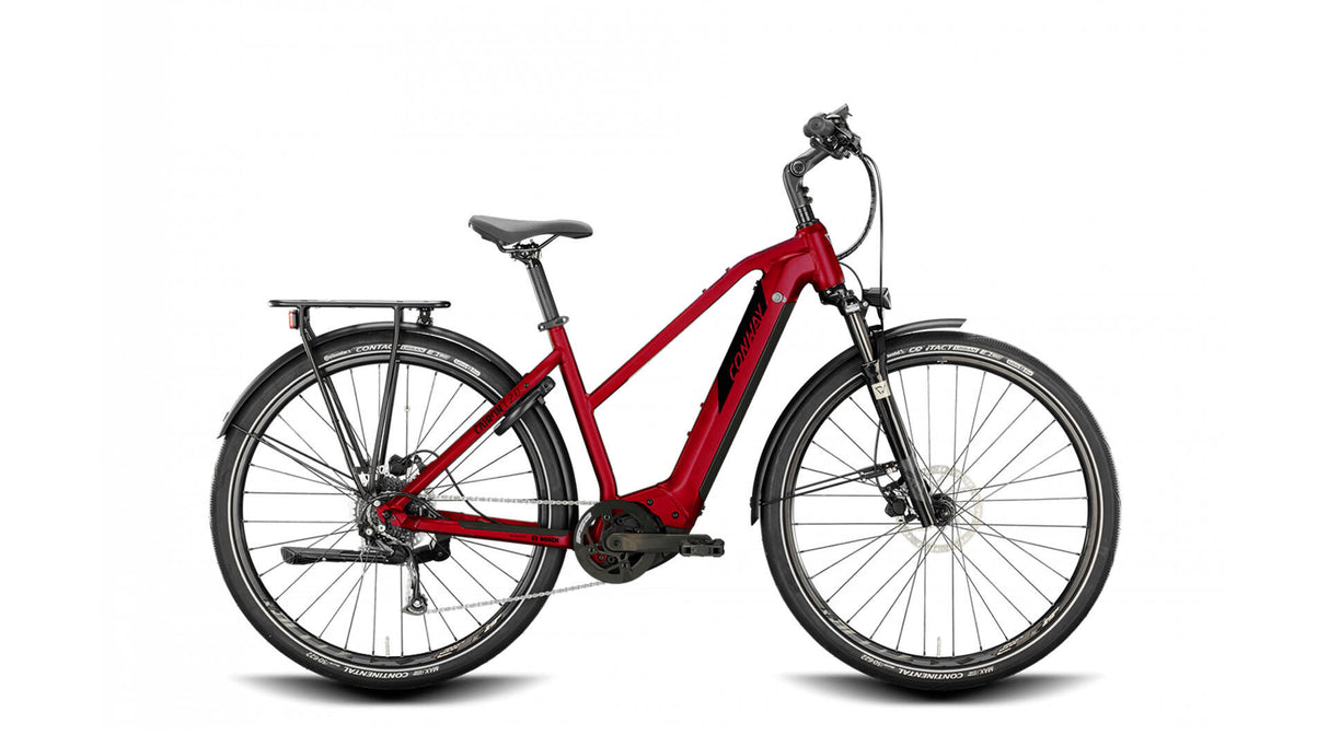 Conway Elektro-Trekkingrad Cairon T 2.0 625 mod. 22 E-Bike conw. cairon t 2.0 625 28 50 trap.9sp rot bl