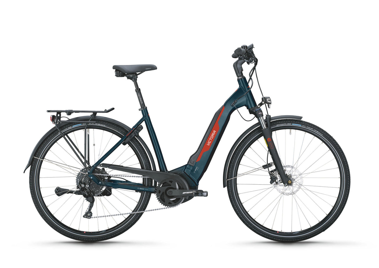 Victoria Elektro-Trekkingrad Tresalo 6 (#1) E-Bike Vict. Tresalo 6 28 52 10sp Wellenblau