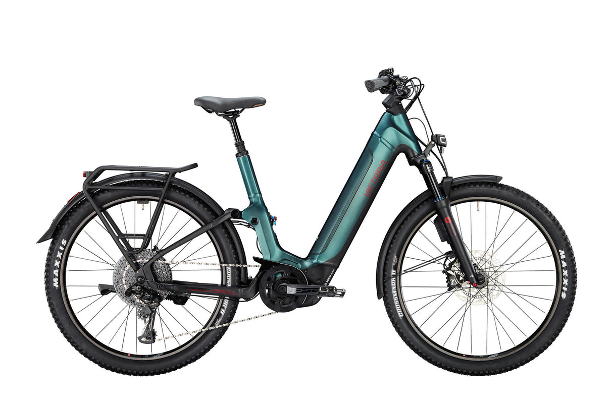 Victoria Elektro-Vollfederung Trail 6 (#1) E-Bike Vict. Kurs 6 28 56 11sp Welle schwarz