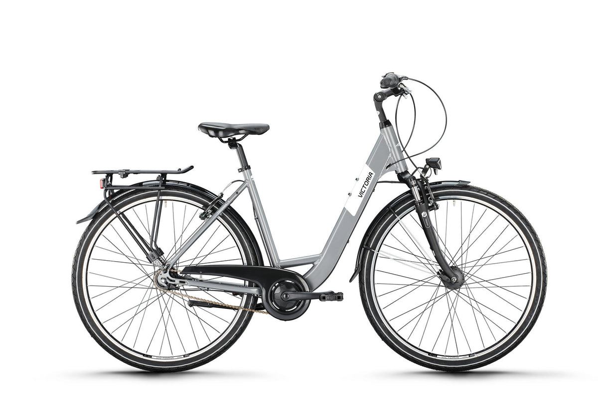 Victoria Trekkingrad Treqana 3 Mod. 24 Fahrrad Vict.Treqana 3 28 46 Wave 8sp Freilauf grau