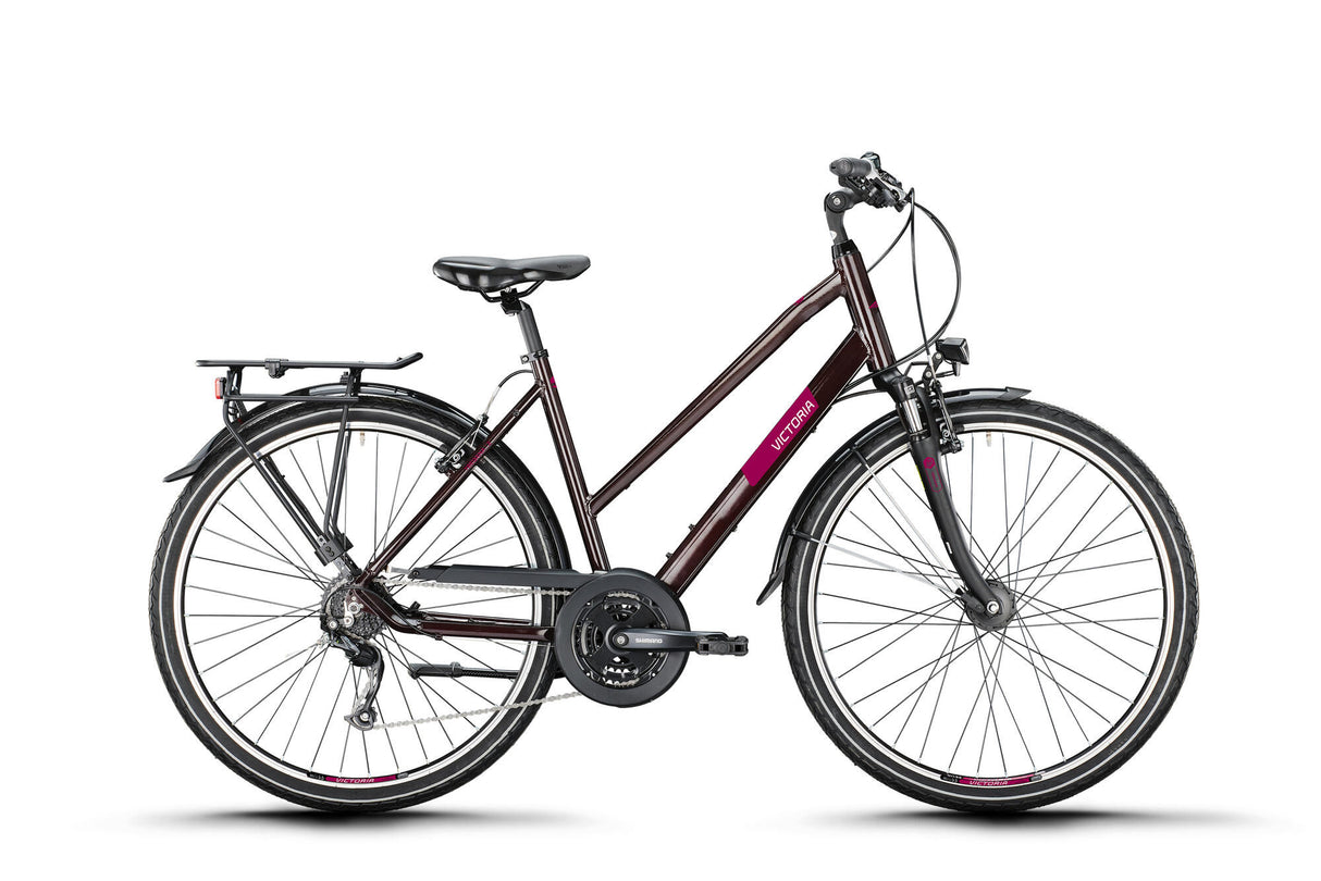 Victoria Trekkingrad Treqana 2 Mod. 24 Fahrrad vict.treqana 2 28 46 Stufen. 24 EL Rossobraun
