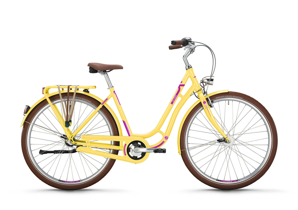 Victoria Citybike Antiqa 3 Mod. 24 Fahrrad vict.antiqa 3 28 50 Nost. 7 EL Zitrusgelb