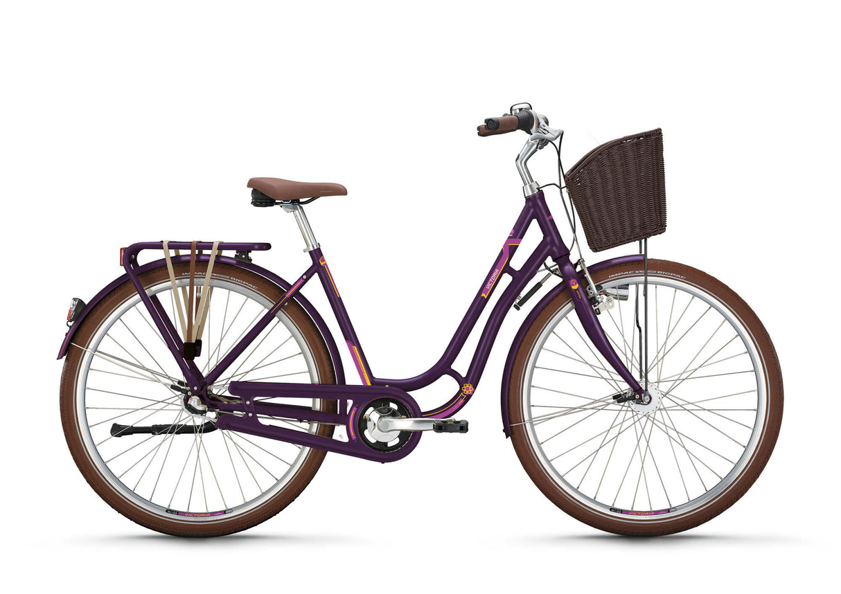 Victoria Citybike Antiqa 5 Mod. 24 Fahrrad vict.antiqa 5 28 50 nost.7sp dunkelviolett