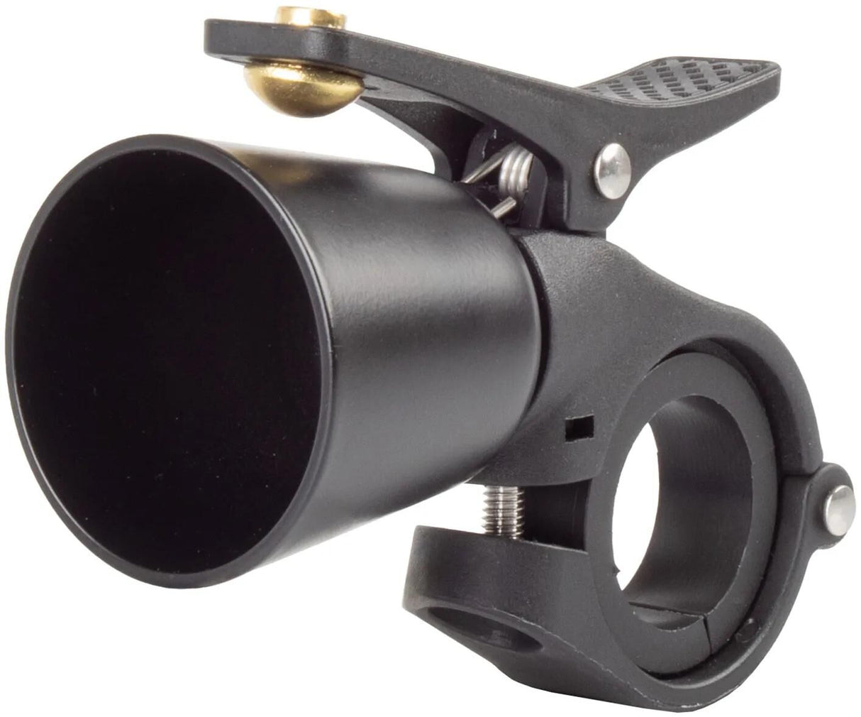 Messinggelagerte M-Wave-Fahrradklingel, Trophäenglocke, M-Wave-Trophäe