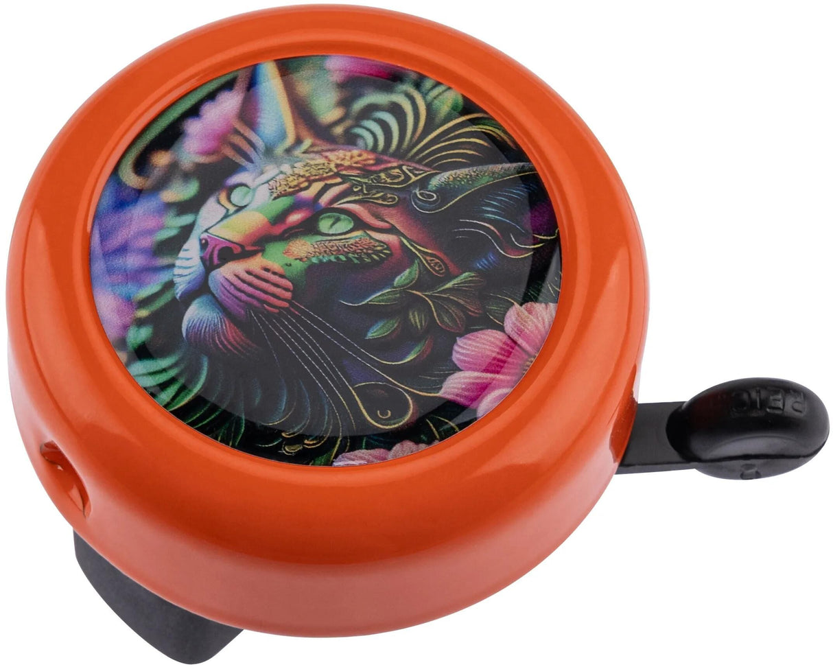 Reich Fahrradklingel Farbe Katze Reichhaltige Motivklingel Farbe Katze Racing Orange