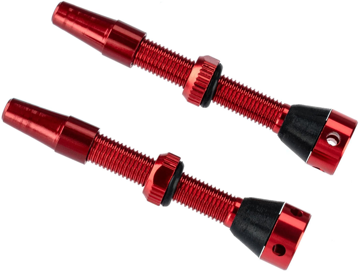 Brave Tubeless-Ventil, Tubeless-Ventil, 44 mm, Rot