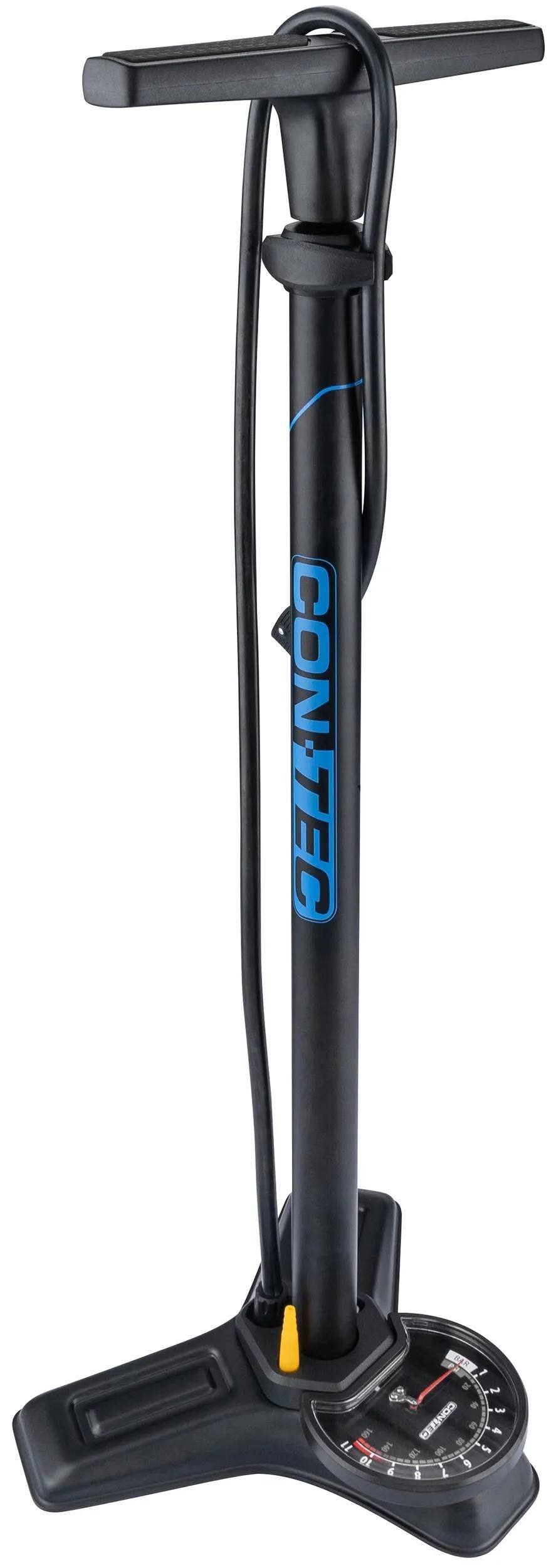 Contec Standpumpe Air Support Max CT Handkompressoren Air Support Max Schwarz Blau