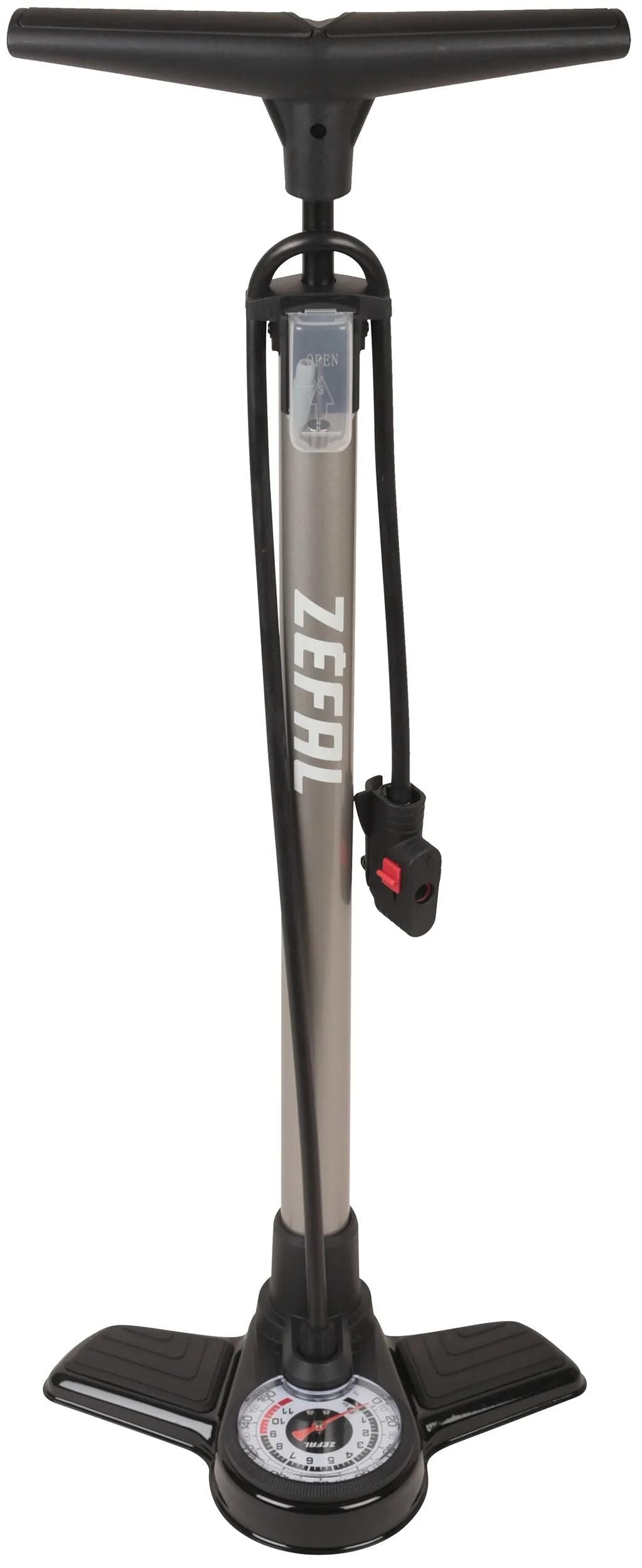Zefal Zéfal Hochdruckpumpe Profil Max FP20 Standpumpe Zéfal Profil Max FP20 Silber