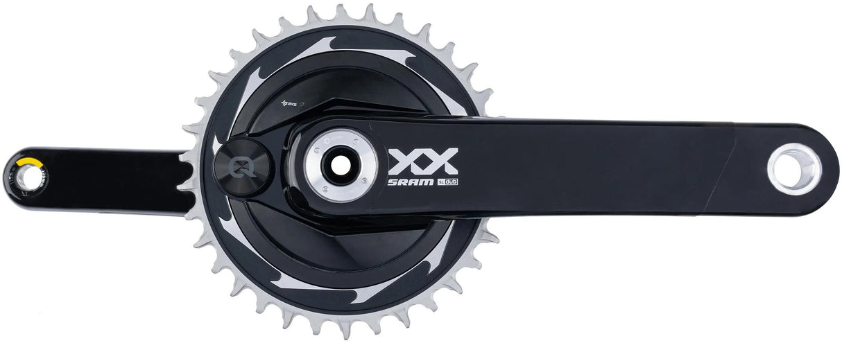 Sram Kurbelgarnitur Leistungsmesser XX SL Eagle Axs Getriebekurbelgarnitur PM XX SL Eagle Axs Trans.175 mm 34 Zähne