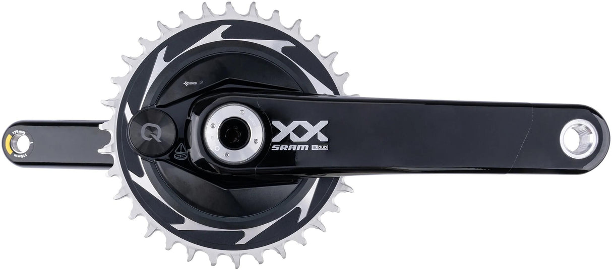 Sram Kurbelgarnitur Leistungsmesser XX SL Eagle Axs Getriebekurbelgarnitur PM XX SL Eagle Axs Trans.175 mm 34 Zähne