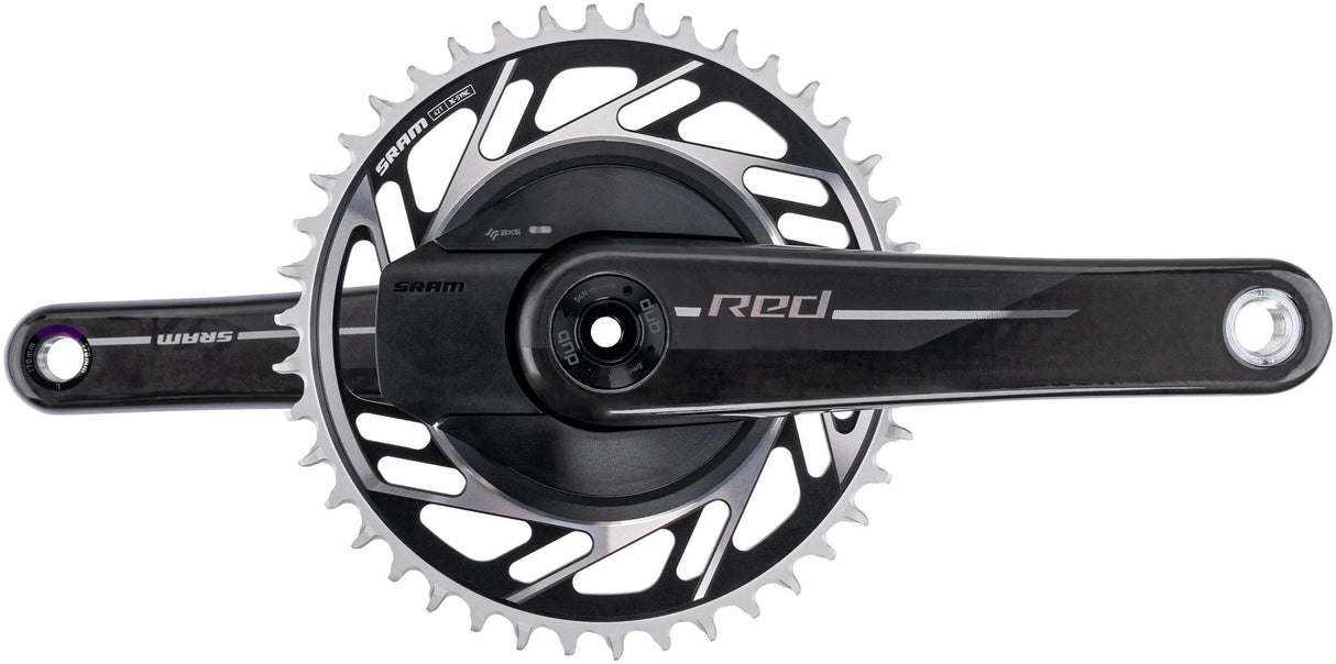 Sram Kurbelgarnitur Leistungsmesser rot 1 xplr Achsen E1 Kurbelgarnitur PM rot 1 xplr Achsen E1 42t 170mm