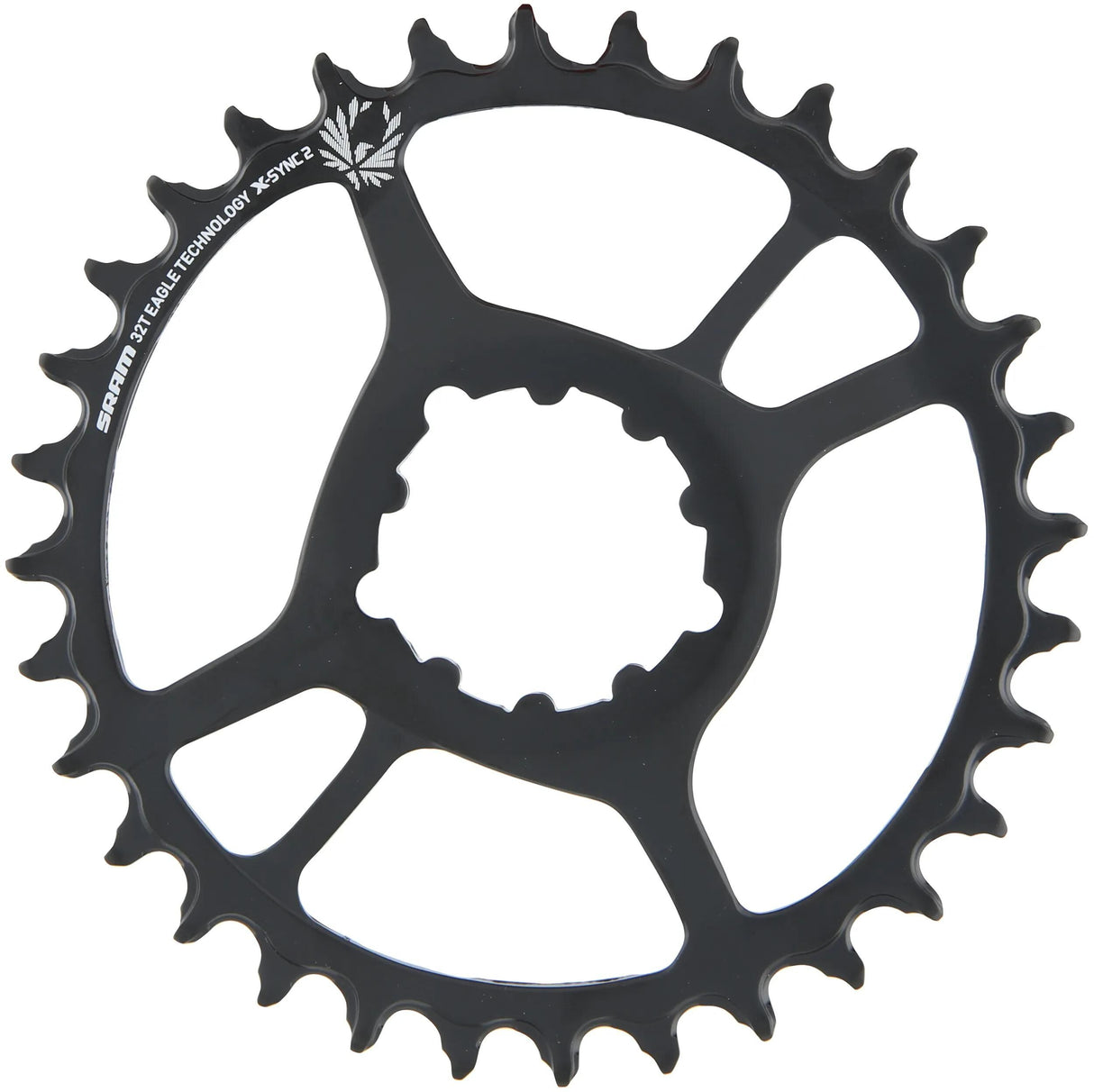 Sram Kettenblatt X-Sync 2 Kettenblatt X-Sync2 32 Zähne Stahl schwarz
