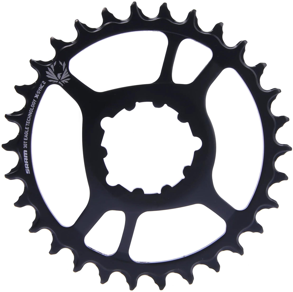 Sram Kettenblatt X-Sync 2 Kettenblatt X-Sync2 30 Zähne Stahl schwarz