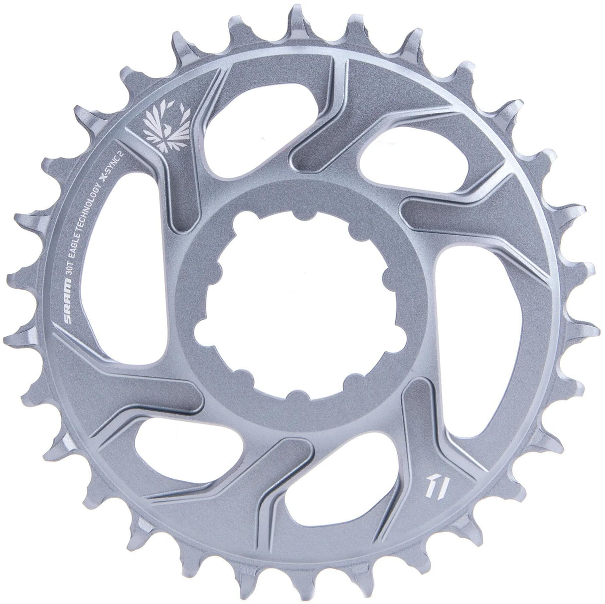 Sram Kettenblatt X-Sync 2 Kettenblatt X-Sync 2 30 Zähne Alu Polargrau