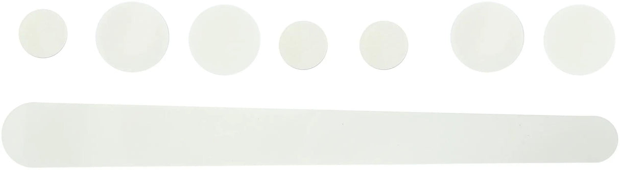 Contec Hinterradgabel-Rahmenschutz-Set Vollbild-CT-Rahmenschutz-Vollbild-Set, transparent