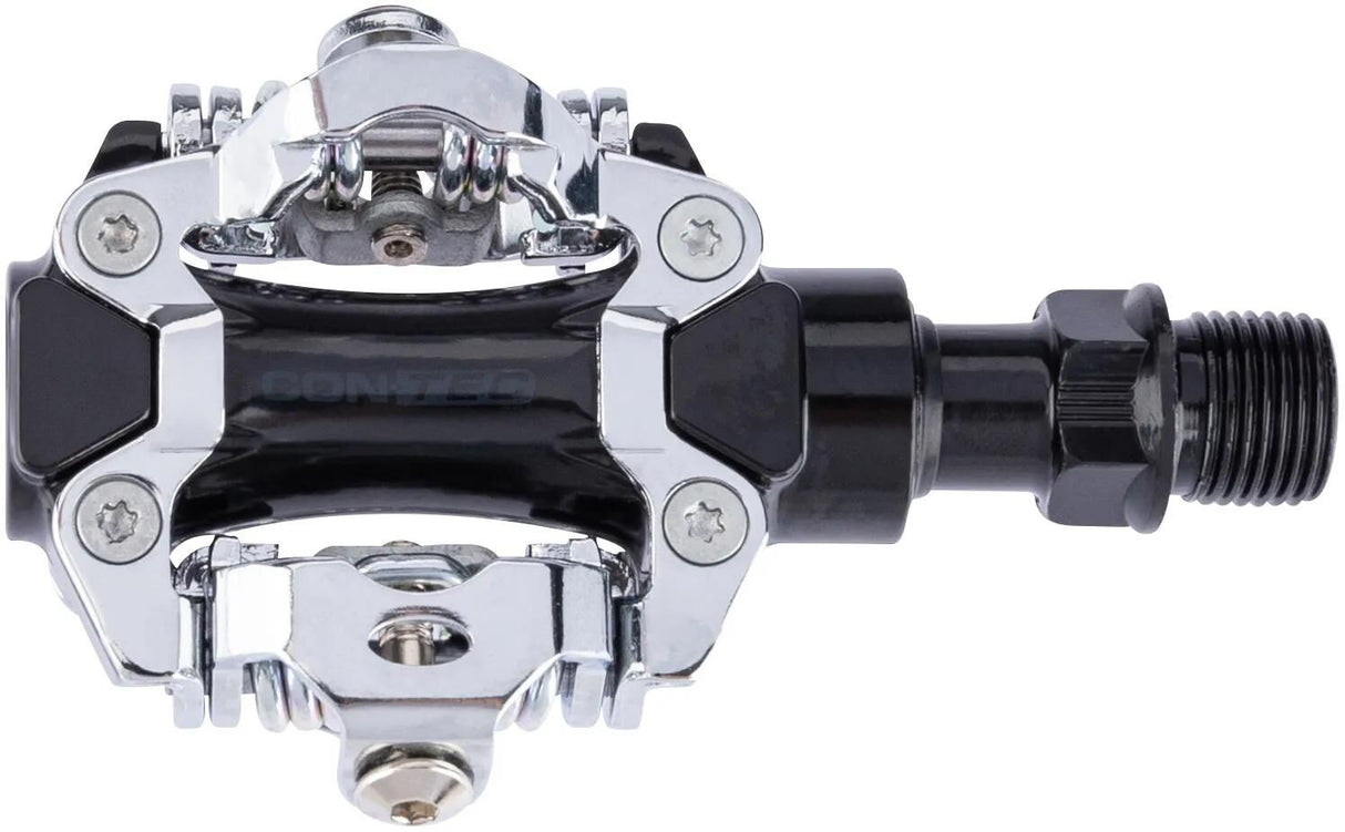 Contec Systempedal P-XCX CT-Pedale P-XCX mit System. Aluminium schwarz silber
