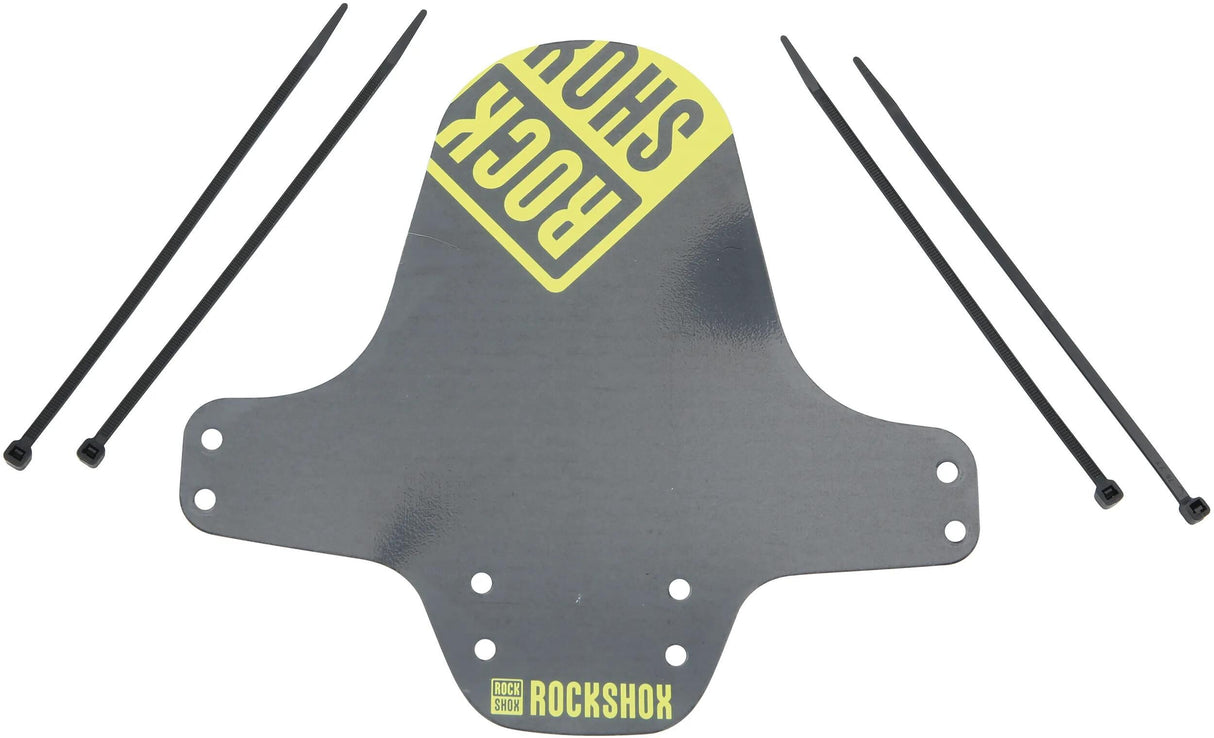 RockShox Schmutzfänger, Vorderrad-Kotflügel, Clip-on-Kotflügel RS, schwarz, gelb
