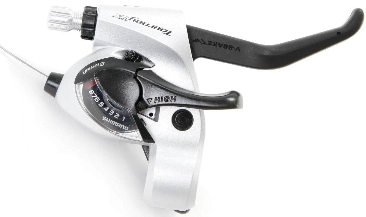 Shimano Bremsschalthebel Tourney TX ST-TX800 Shim.Shift Br.Lever Tour. tx800 8sp 2f sil.