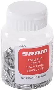 Sram-Endhülsen-Endkappen für 1,2-mm-Kabine. 500 Stück