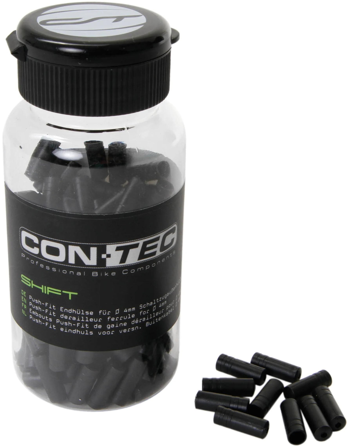 Contec Kabelabdeckung Shift CT Kabelabdeckung Shift 150 Stück Packung. schwarz