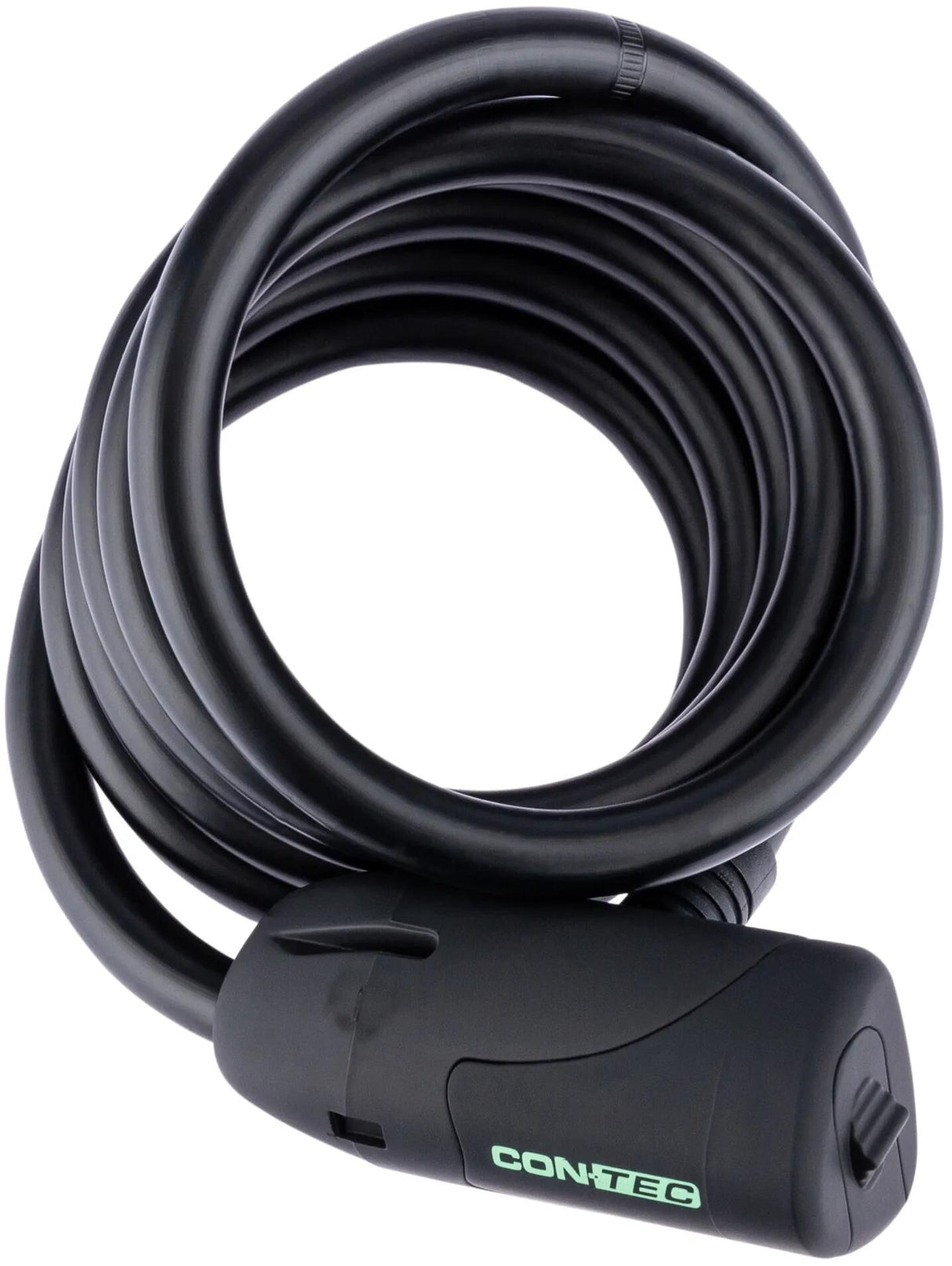 Contec Spiralkabelschloss Sloc CT Spiralkabelschloss Sloc 10 mm x 150 cm, schwarz