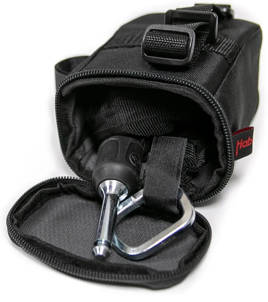 Haberland Tasche Tasche schwarz lose Kette, Schnallenverschluss