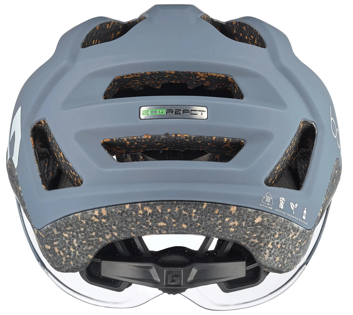 Bollé Helm Eco React Visier Helm Eco React Visier Größe M grau