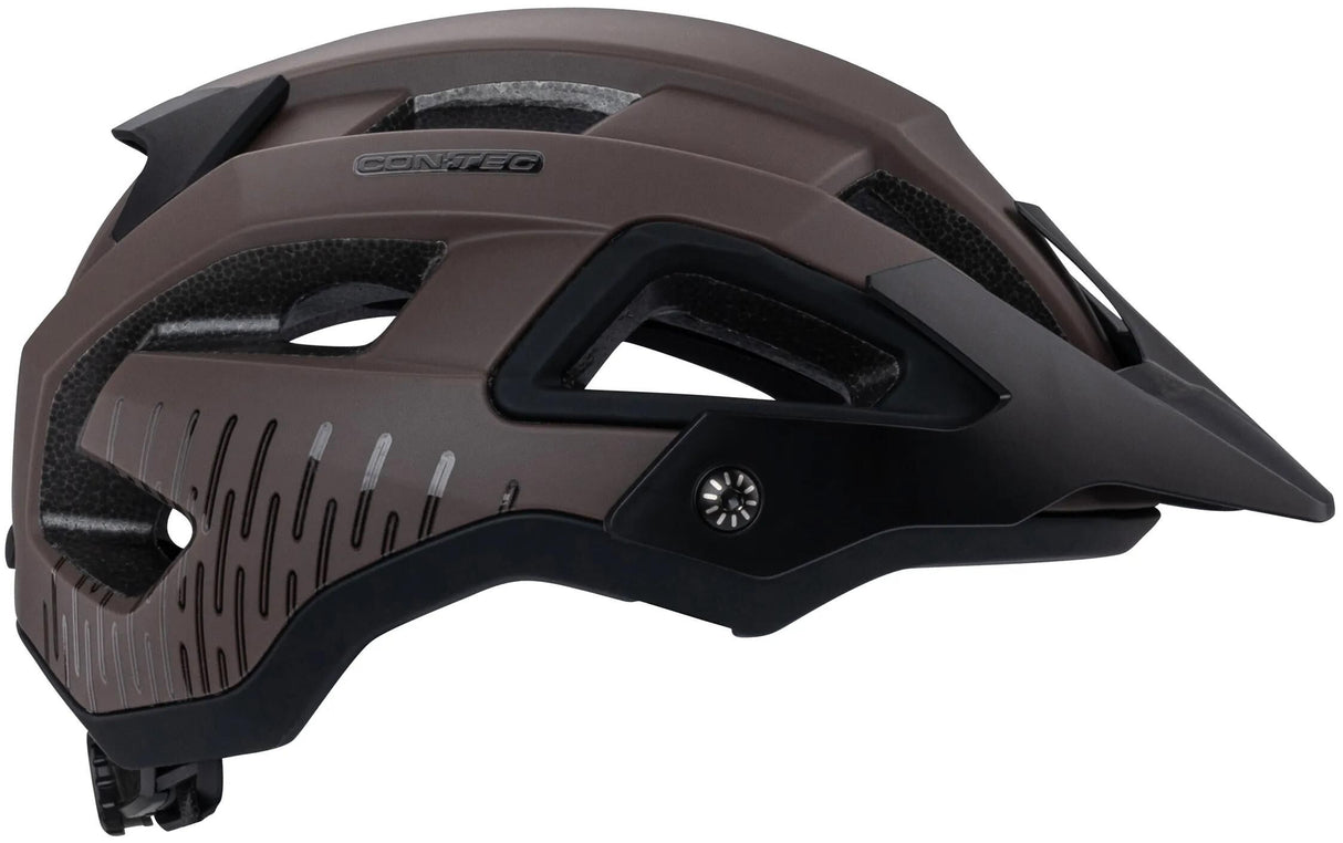 Contec Katla Helm CT Helme Katla Gr. l Mattbraunschwarz